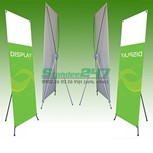 Standee x nhôm cao cấp 80x180